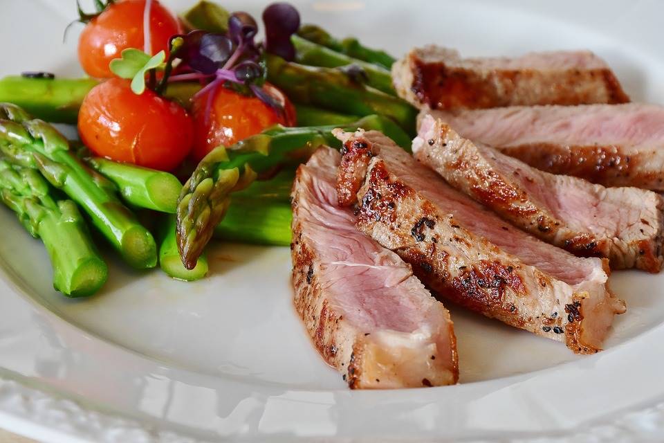 steak, vegetarián