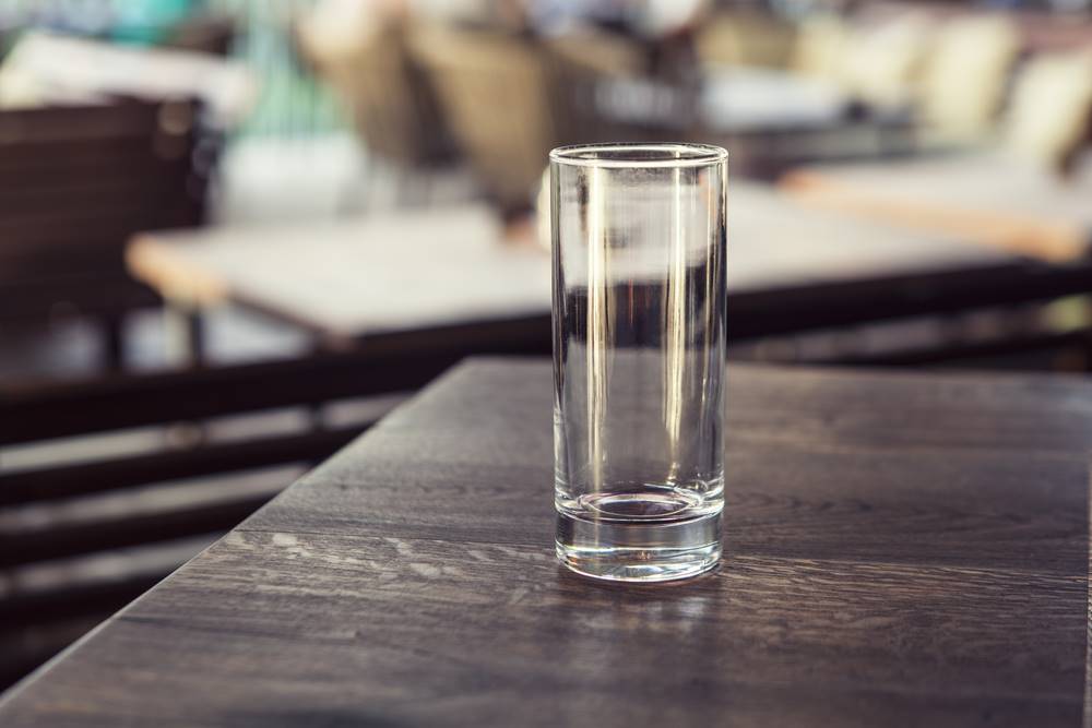 Les Tchèques ont commencé cette année à mettre un verre vide dans la